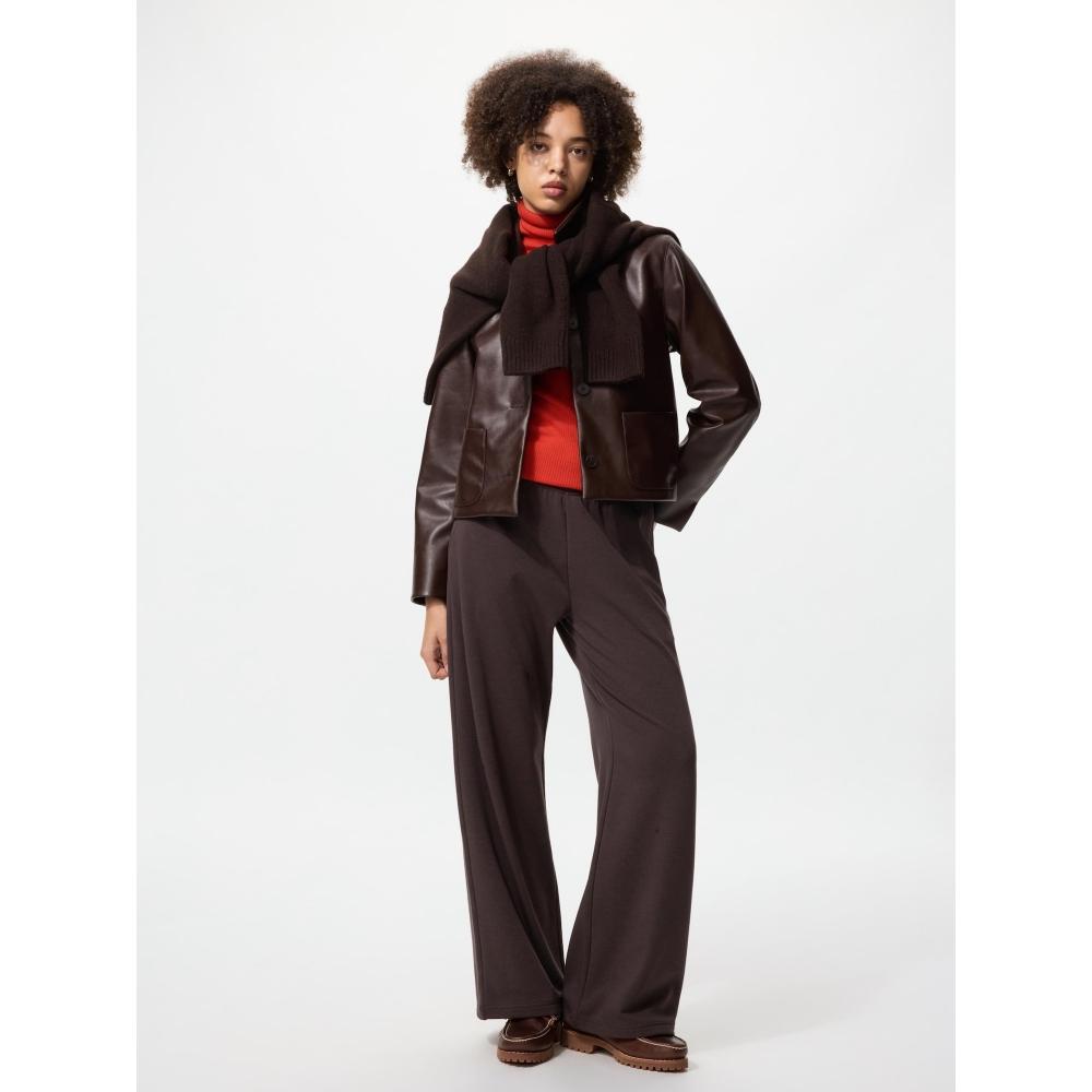 Uniqlo Warm Fleece Straight Pants  Leg Length 72.5 To 75.5 Cm  Long Length 