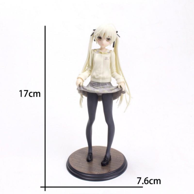 17 Stil Kasugano Sora Auto-Schmuck Hasenohr sexy Design Actionfigur Anime Host Computer Gehäuse Schreibtisch Dekor Auto-Schmuck Spielzeug
