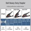 Deli Heavy-Duty Effort-Saving Stapler CN plug (adapter included)