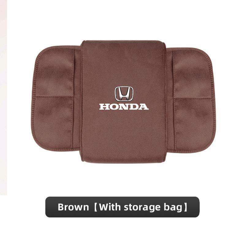 QEJMX1 Car Armrest Box Pad Elbow Arm Rest Mat For Honda Civic Accord Crosstour Spirior Odyssey Avancier UR-V Sienna Elysion CR-Z