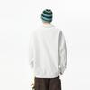 TOM ADAM Gestreiftes Color-Block Revers-Pullover-Sweatshirt