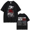 System of A Down Wake Up Tour T-Shirt Herren Damen Vintage Rock Oversized Kurzarm T-Shirt 90er Alternative Metal Merch T-Shirts