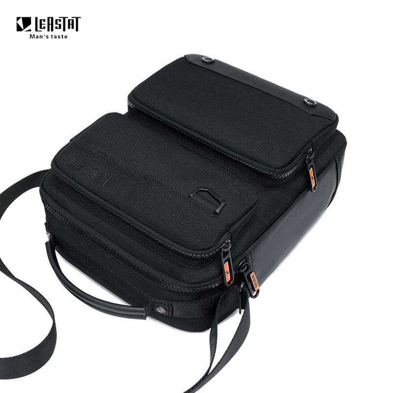 LEASTAT Men's Single Shoulder Fashionable Casual Oxford Cloth Multifunctional Crossbody Bag
