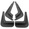 Set Of 4 Mud Flaps Splash Guards Accessories, Front And Rear Side Wheel Splash Guards, All-weather Flexible Flares Fender Kit