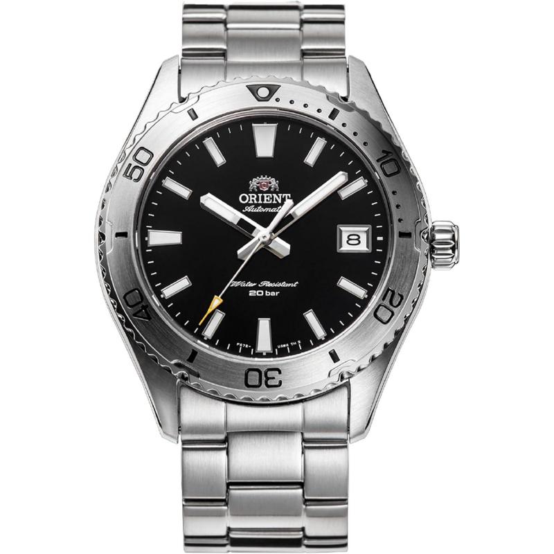 Orient Unisex Mechanische Schwarze Uhr RA-AC0Q01B30B
