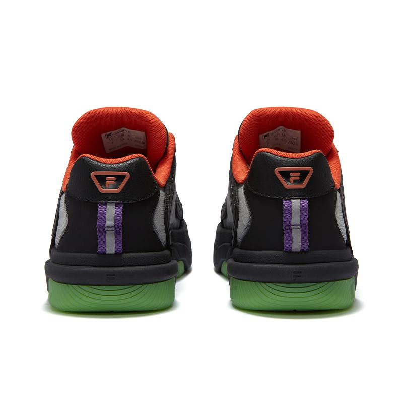 FILA Fusion Halloween Limited Edition Gift Box Glow In The Dark Sneakers Women sneakers Black Flash-Green T12W442916FBG