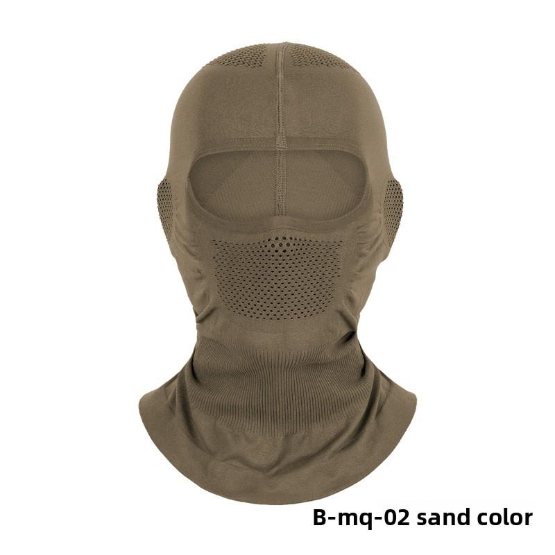All Seasons Knitted Unisex Outdoor Sports Face Neck Balaclavas Sun Protection Motorcycle Neck Scarf Thin Breathable Ski Mask