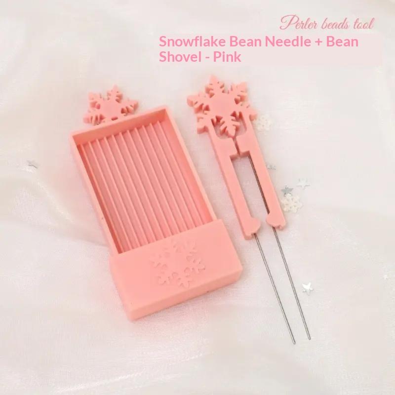 2.6Mm Fuse Bead Art Needle Tweezer Tray Kits Creative Diy Fuse Beads Picking Tray Kit Montessori Toy Bead Storage Diy Accessor
