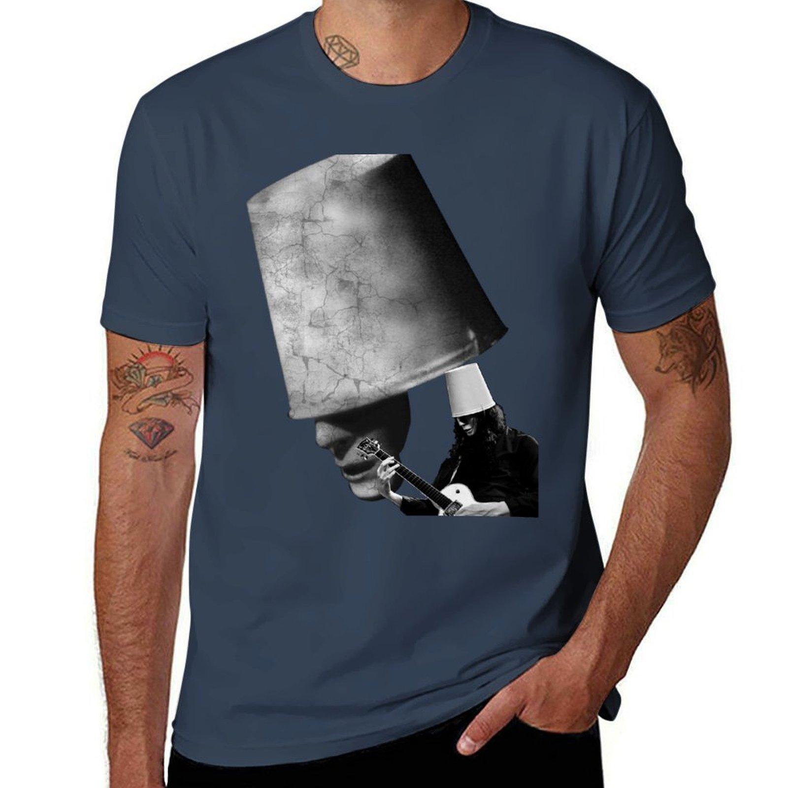 Buckethead Tshirt Uv Protection Outdoor Tee Shirt S