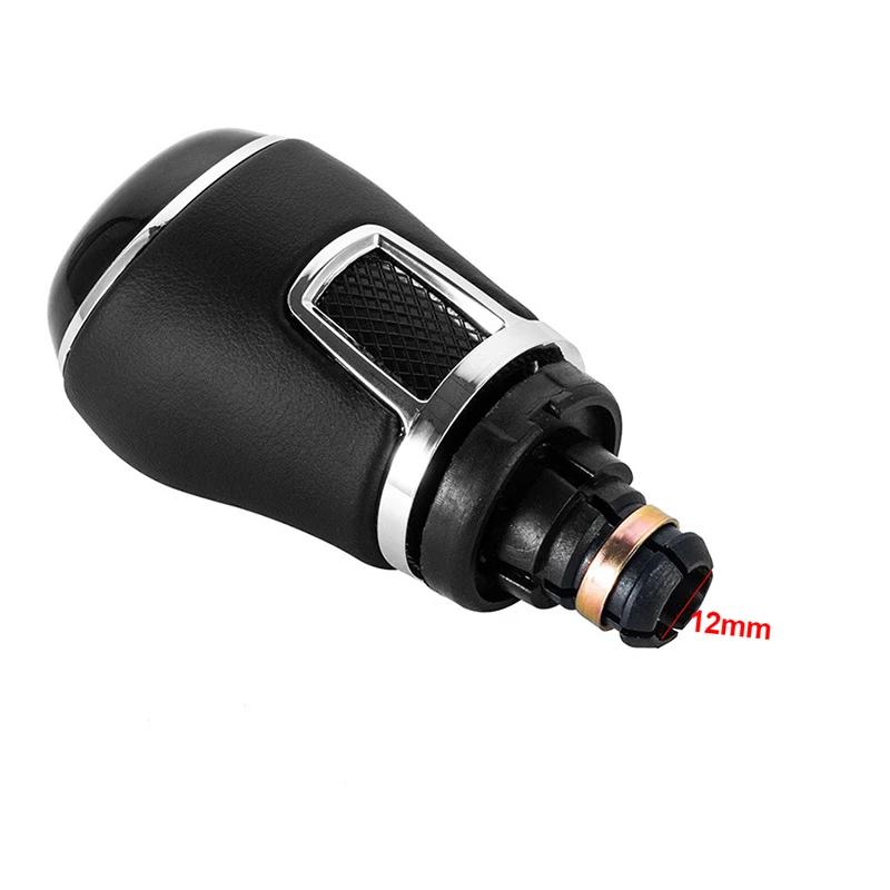 New Model High Quality 5 6 Speed Gear Shift Knob Leather Lever Stick for Volkswagen VW Universal Polo Golf Jetta Car Accessories