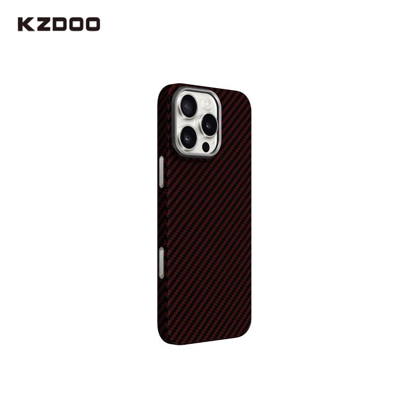 

Чехол KZDOO Kevlar Carbon Fibre для iPhone 15 Pro Max — максимальная защита 15 Pro Max