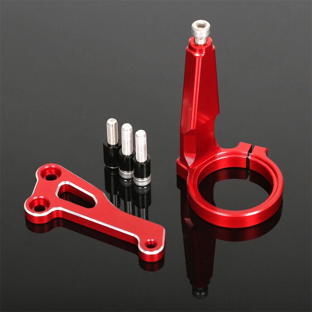 For HONDA MONKEY 125 2018-2024 CNC Front Steering Damper Stabilizer Mounting Bracket Grip