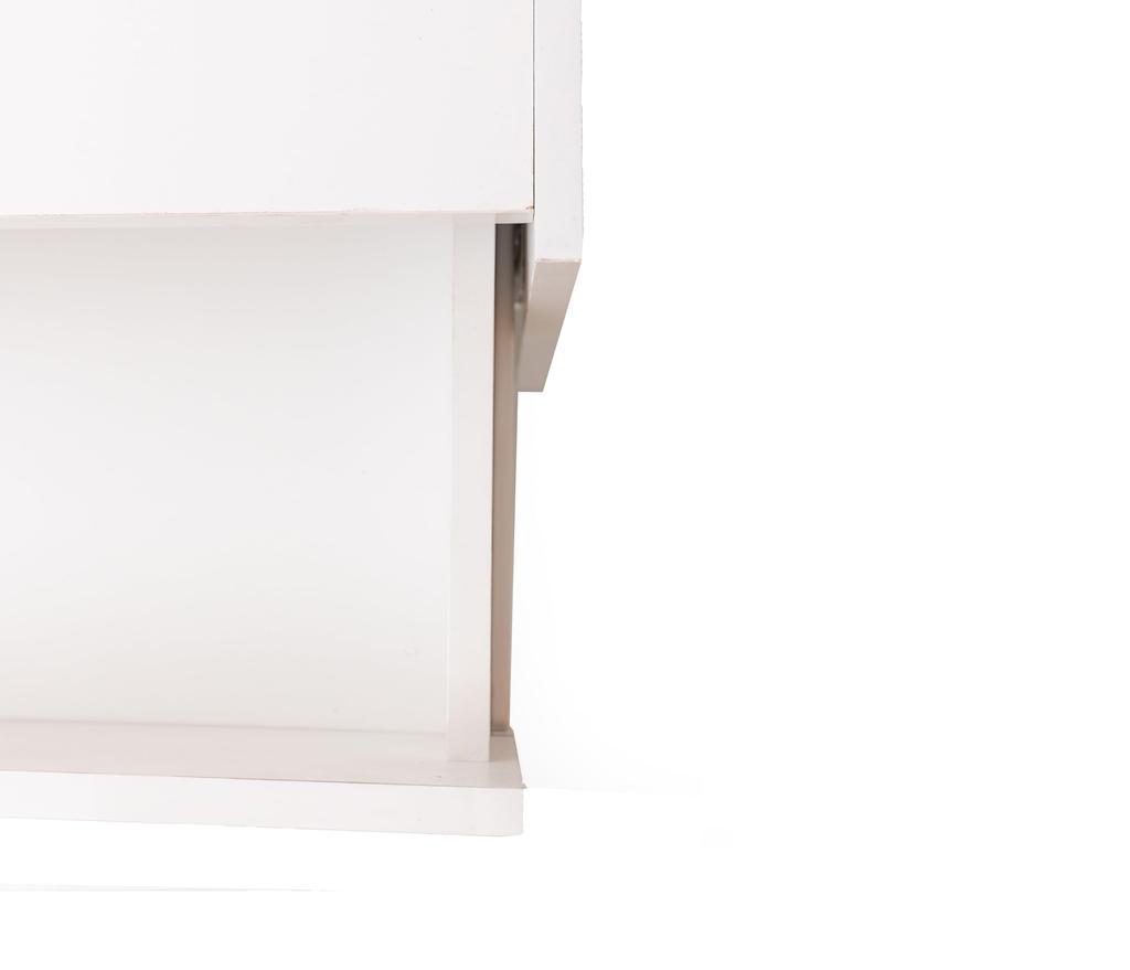 Lowboard TV Cabinet, Modern TV Stand with 3 Drawers and Open Storage Compartment, TV Board with Ample Storage Space, Color Block Design