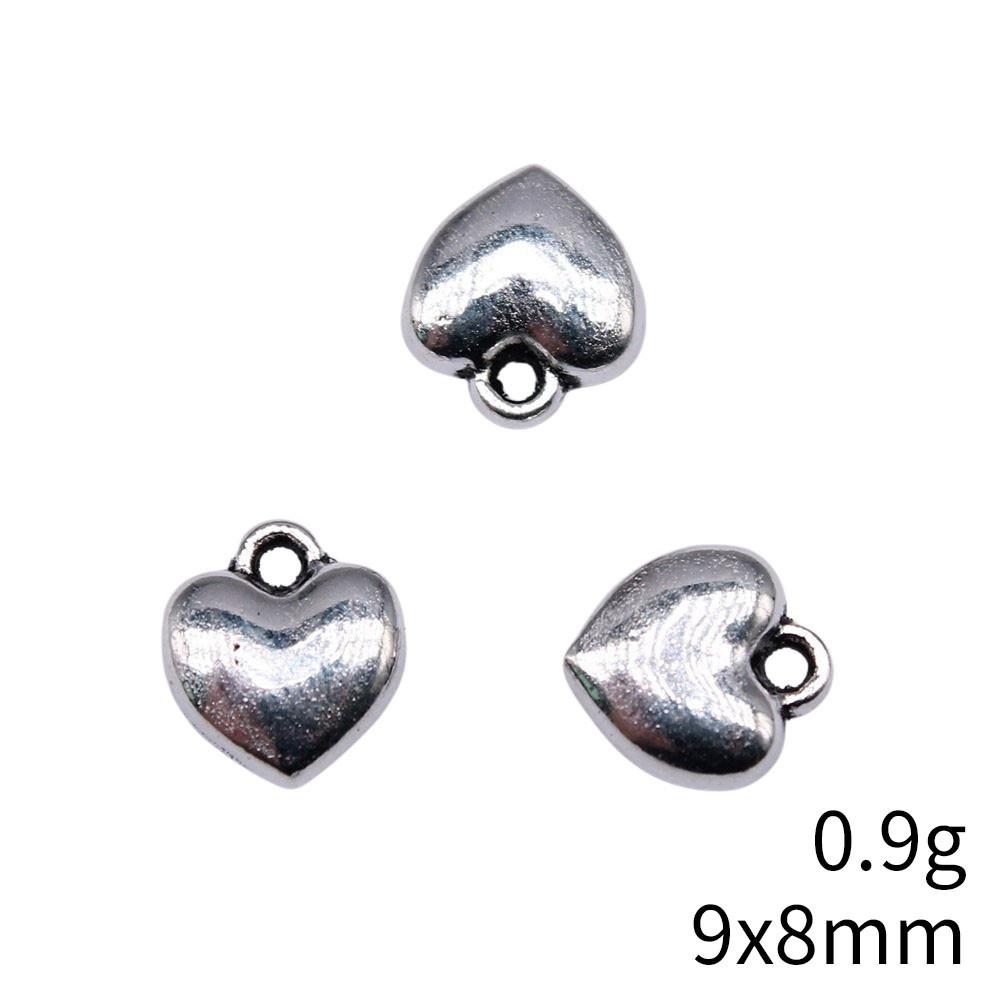 Back To School Charms Bulk Peach Heart Love Charms Pendant Women's Clothing Pendant