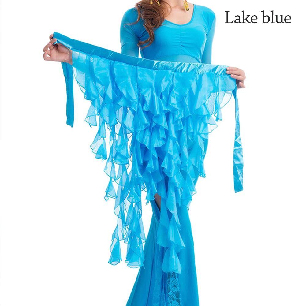 Tassels Hip Scarf Shiny Dancer Skirt Women Waist Chain