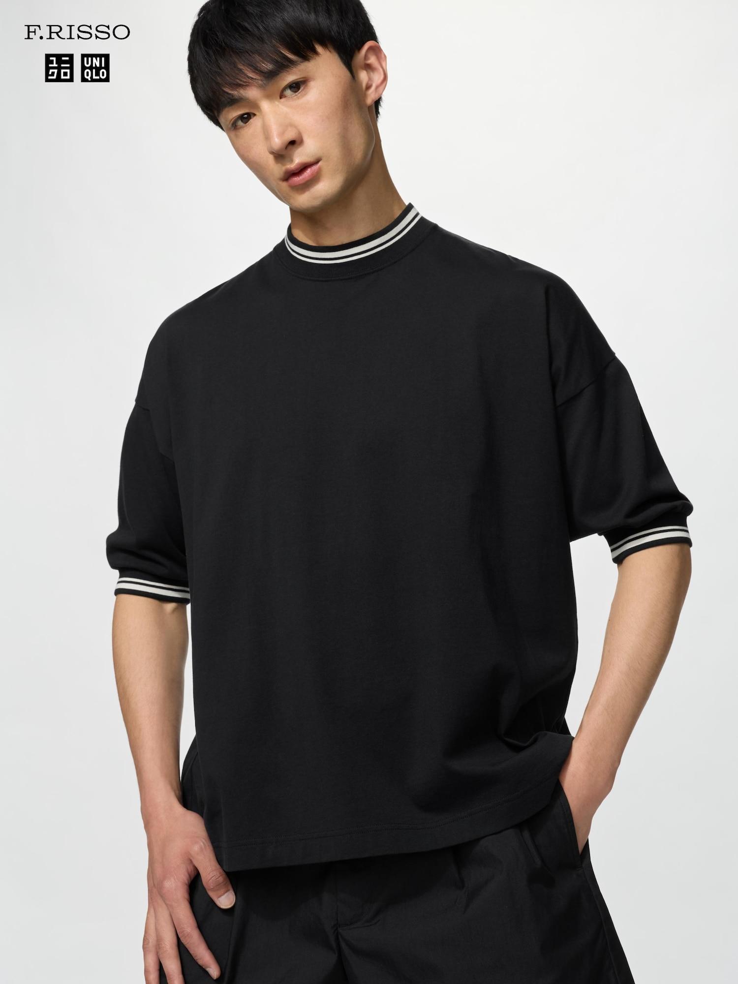 Uniqlo Япония Хлопок Supima Свободная футболка
