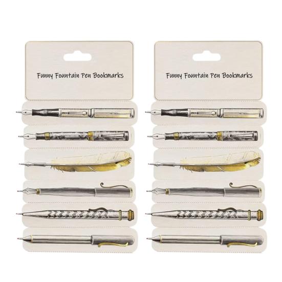 1 Stück/2 Stück flache Lesezeichen aus Papier, doppelseitig, ultradünn, abreißbar, fabelhafte Lesezeichen für Ihr Buch oder Ihre Tasche