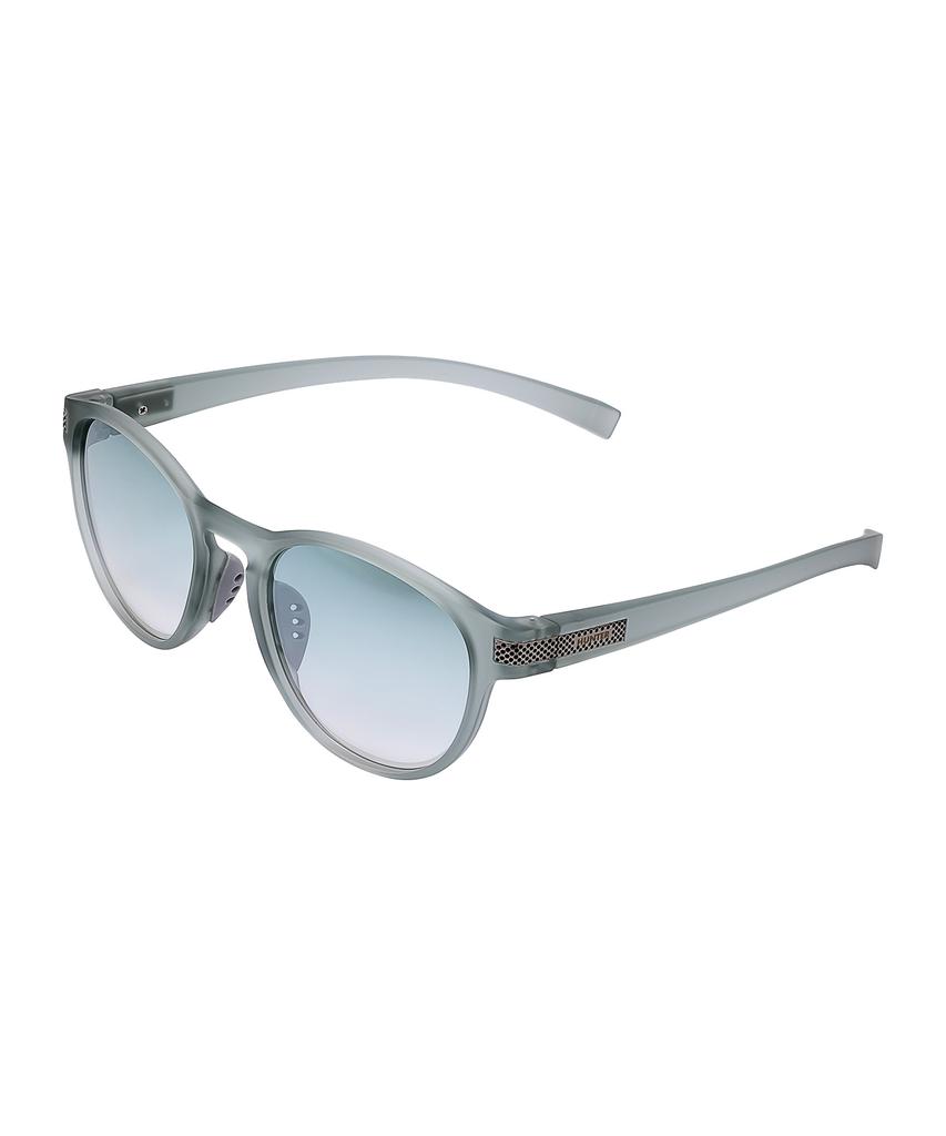 Heonteoaiweeo [Unisex] Round Sports Active Sunglasses - Green Htb19