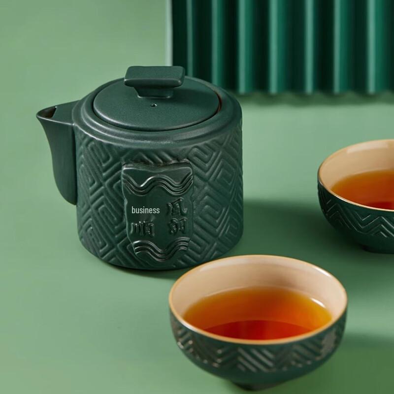 China National Museum Fengtiao Yushun Portable Gongfu Tea Set