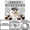 Farm Cow Birthday Party Decor Pack With Latex Balloons Banners And Flag Stakes For Festive Events