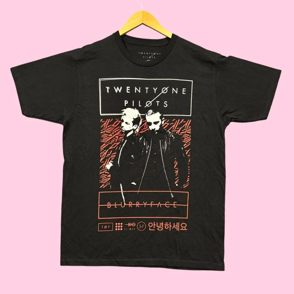 Twenty One Pilots Blurryface Skeleton Clique Rock Tee L