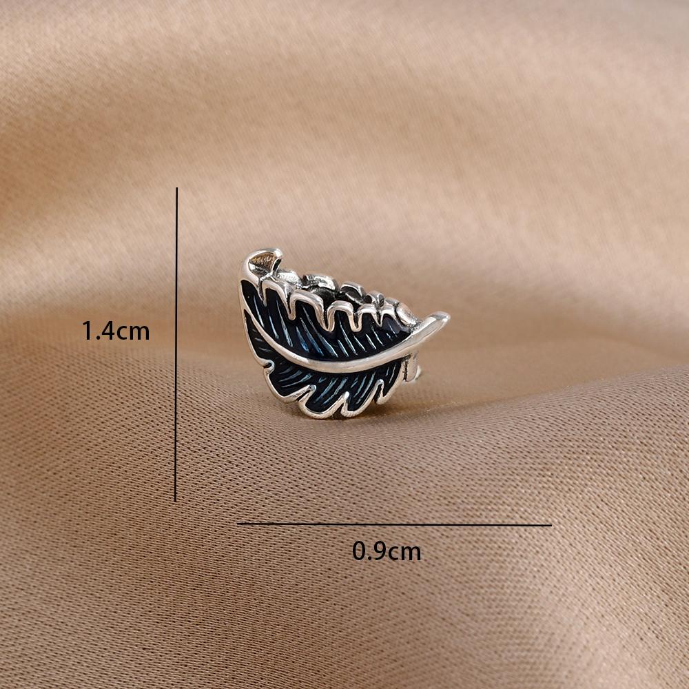 Blue 925 Silver Dolphin Octopus Turtle Swallow Pendant Bead, Suitable for European Bracelet DIY Women's Jewelry Accessories