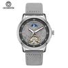 Swiss Tourbillon Men's Mechanical Watch, Large Dial, Automatic, Fashionable Leather Strap, High-End Feel