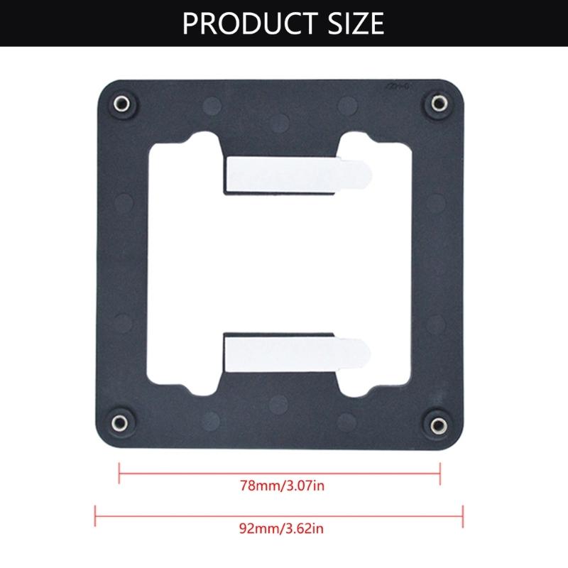 Motherboards  Backplane CPU Cooling Mounting Bracket for 1700 Desktop Platform Heat Sink Backplate 78MM Hole Spacing