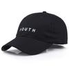 Youth Letter Embroidered Baseball Cap For Outdoor Casual Wear