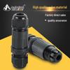IP68 Waterproof Nylon Cable Connector with Terminal Blocks, 2-4 Core, PG9, Outdoor