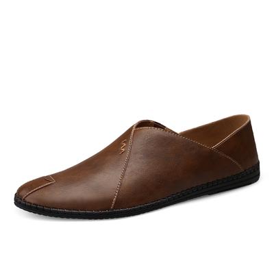 Weiche Echtleder Schuhe Herren Bequeme Herren Loafer Freizeit Schuhe Herren Flats Heißer Verkauf Fahr Leichtgewicht Schuhe Mokassins Plus