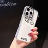 Couple Demon Angle Luxury Phone Case for iPhone 17 Air 16 15 14 11 Pro Max 16 15 Plus Soft Protective Cover Cases