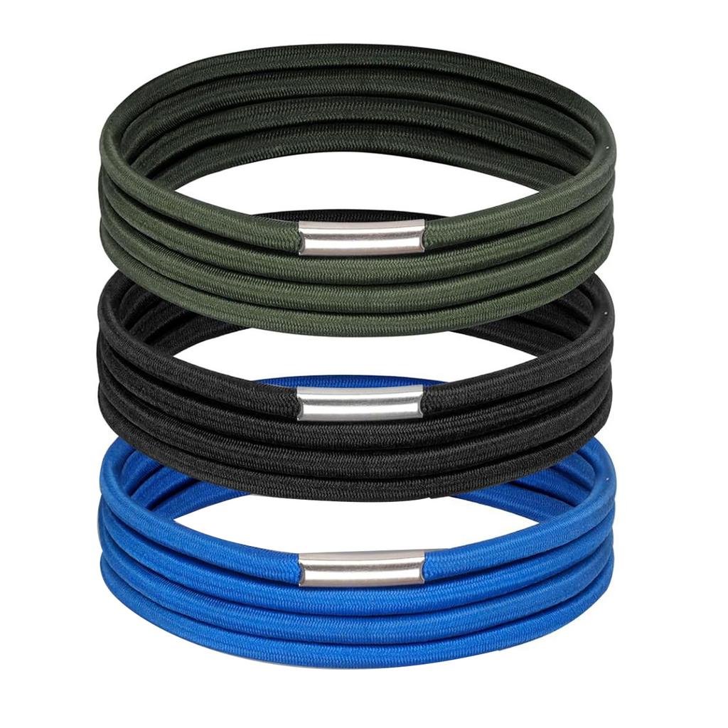 3PCS Rubber Trash Bag Holder Elastic Band Secure Garbage Can Strap Prevent Slippage For Home Outdoor Travel Essential