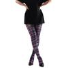 Multicolor Patterned Footed Tights for Women Printed Pantyhose Stockings for Dress Skirt Layering In Spring Fall Office and Daily Wear