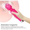 Vibrator Wand,Adult Sex toy Wand, G Spot Dildo, Clit Vibrator, Sex Vibrators,Clitoris Stimulation,with 8 Speeds & 20 Patterns, Quiet,Fully Waterproof