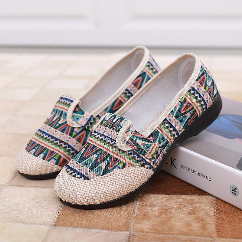 

Женские противоскользящие новые дышащие повседневные туфли с педалями для женщин среднего и пожилого возраста 39