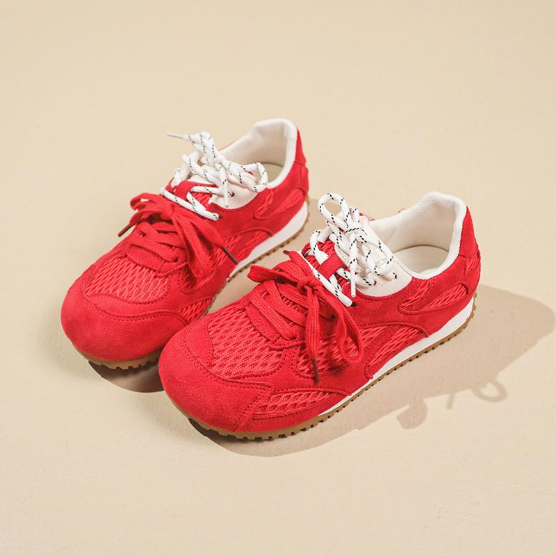 2026 Summer and Autumn New Mesh Fashion Breathable Sports Shoes for Women Lightweight Casual Shoes Outdoor Single Shoes