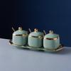 Barattolo per Condimenti in Ceramica