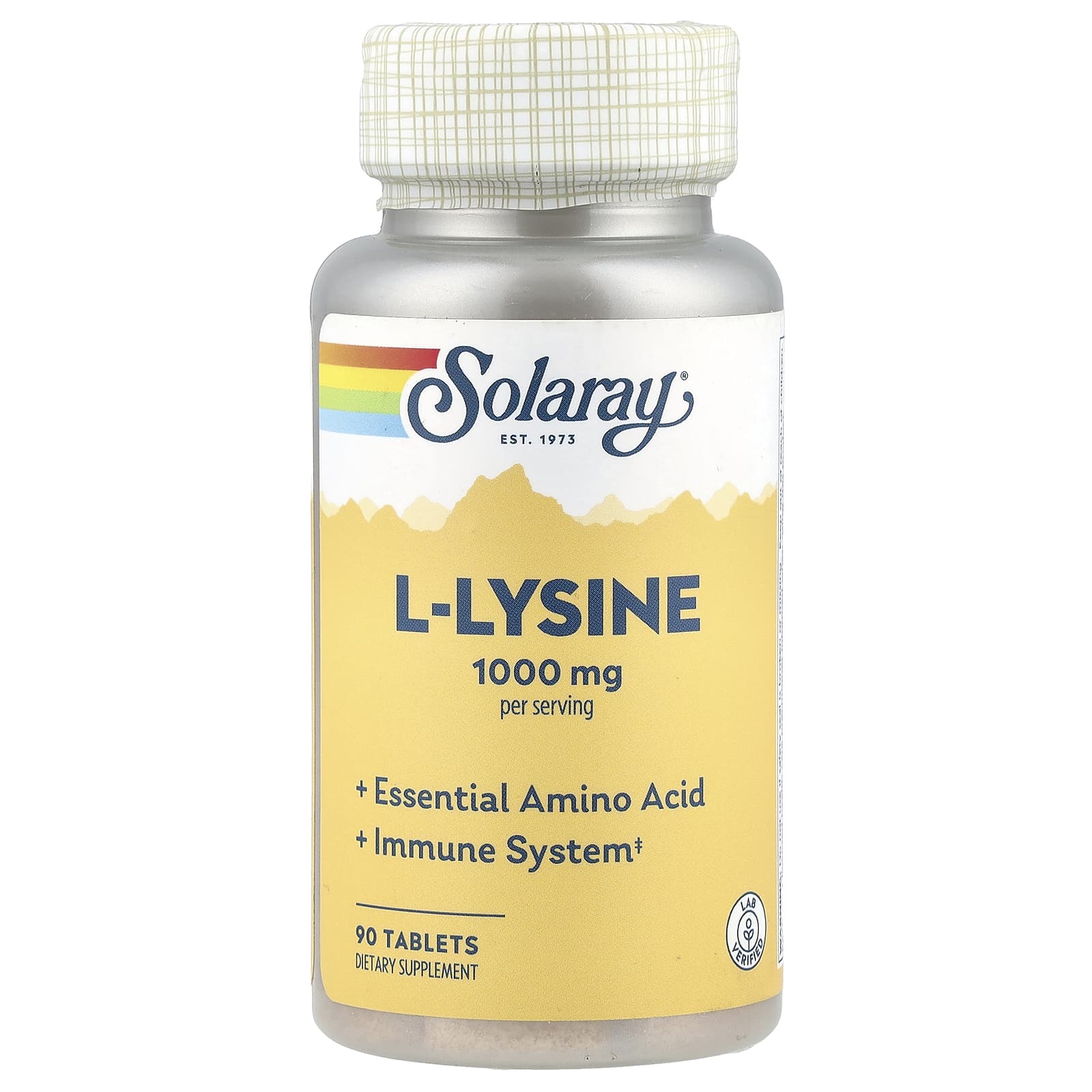 

L-Lysine, 985Mg, 90 Tablets (328Mg per tablet)