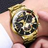 3 STÜCKE Herren Business Uhren Mode Stahlband Herren Analog Quarzuhren Set Relogio Masculino Reloj Hombre