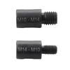 2pcs Steel Angle Grinder Thread Adapter Converter For M10 to Female and to For M10 Male Connectors for Polishing Use