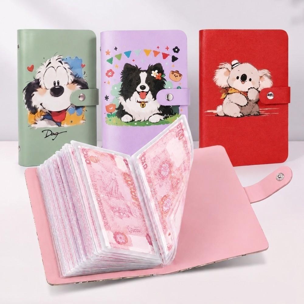 Password Lock Money Saving Book Portable Budget Planner Convenient Cash Saving Binder Unisex