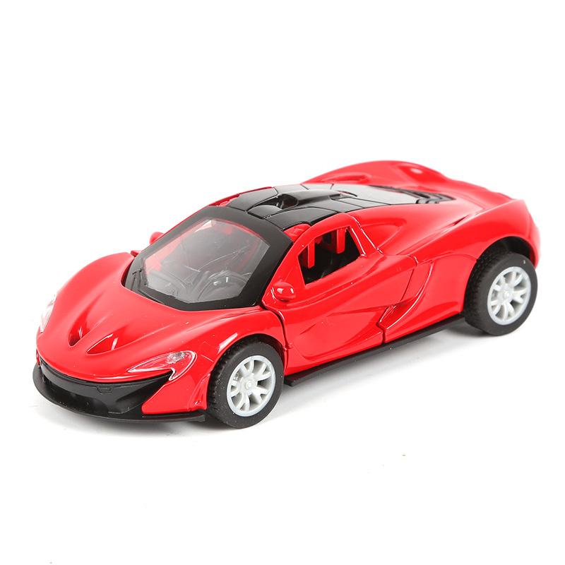 

Модель автомобиля из сплава Mackay L Super Running Metal Car Model Детская игрушечная машина красный