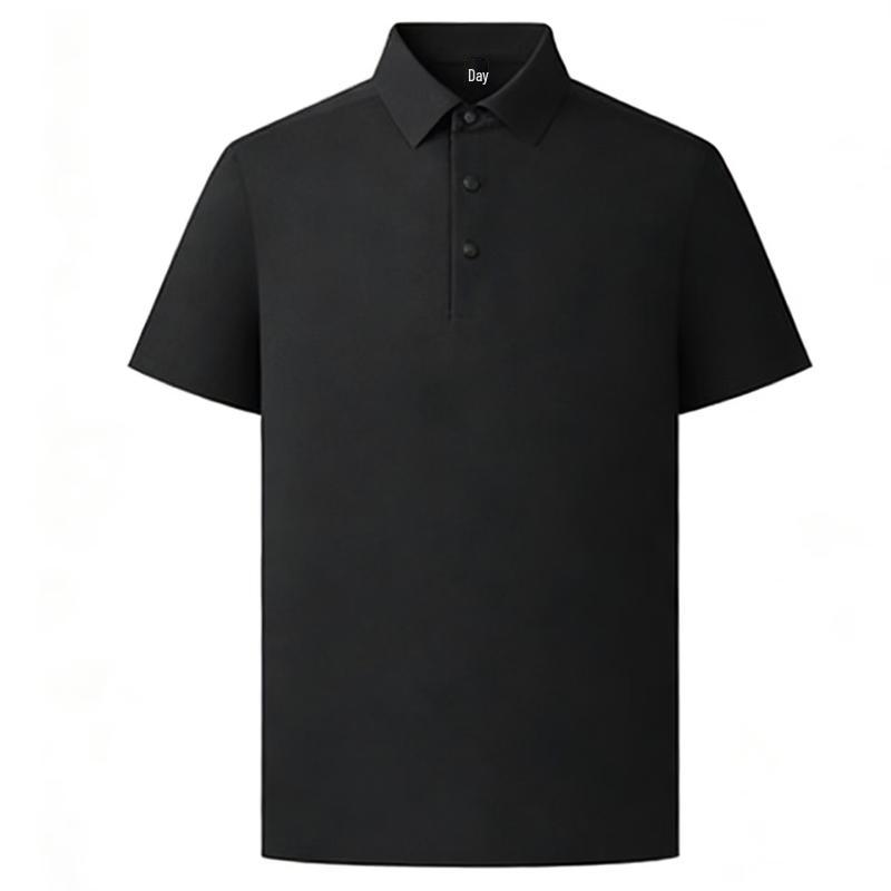 PERFEITO CRIATIVO Men's Cooling Short Sleeve Polo Shirt