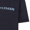 EMPORIO ARMANI Logo Embroidered Pima Jersey T Shirt 3D1TG3-1JPZZ-09R2