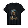 Dachshund Smoking Cigarette Whisky Lover Funny Wiener Dog T Shirt Vintage Washed Fashion Stylish Top For Everyday Wear Homme