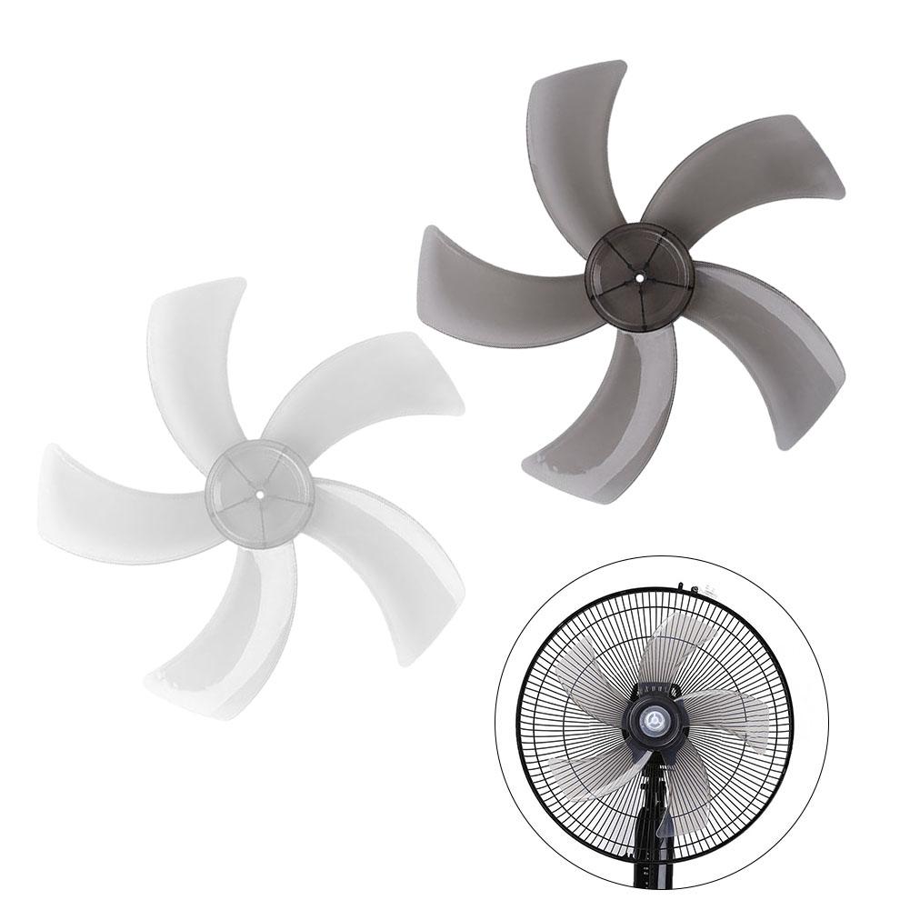 12 Inch Household Plastic Fan Blade Five Leaves With Nut Cover For Pedestal Replacement Part For 12"/280mm Stand Fan Or Desk Fan