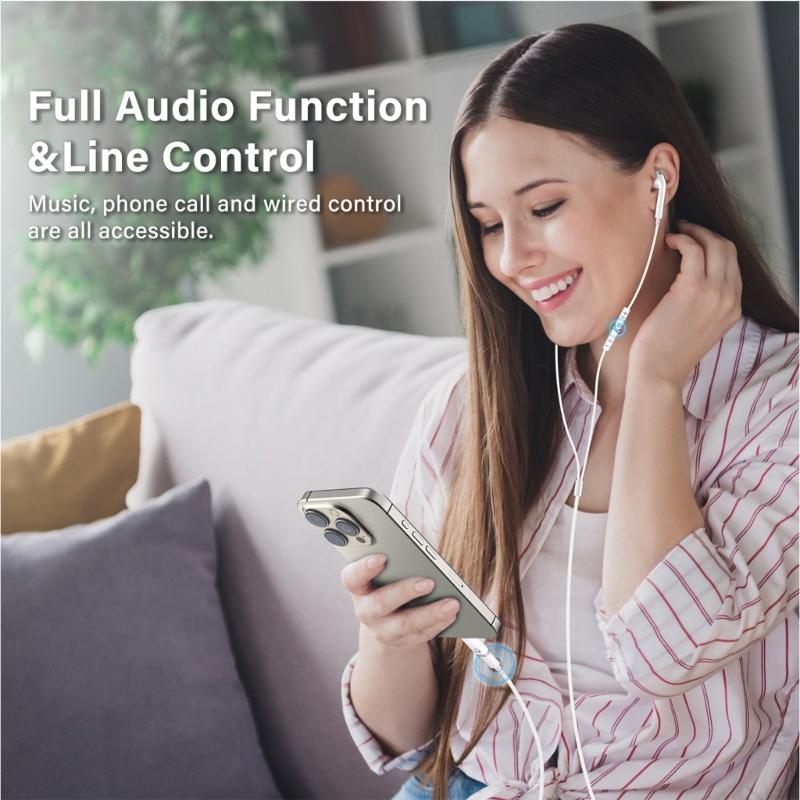 Type  C To Connector  Sound  Adapter In Line Control Sound  Adapter Portable Sound  Adapter Charging Adapter for Phone