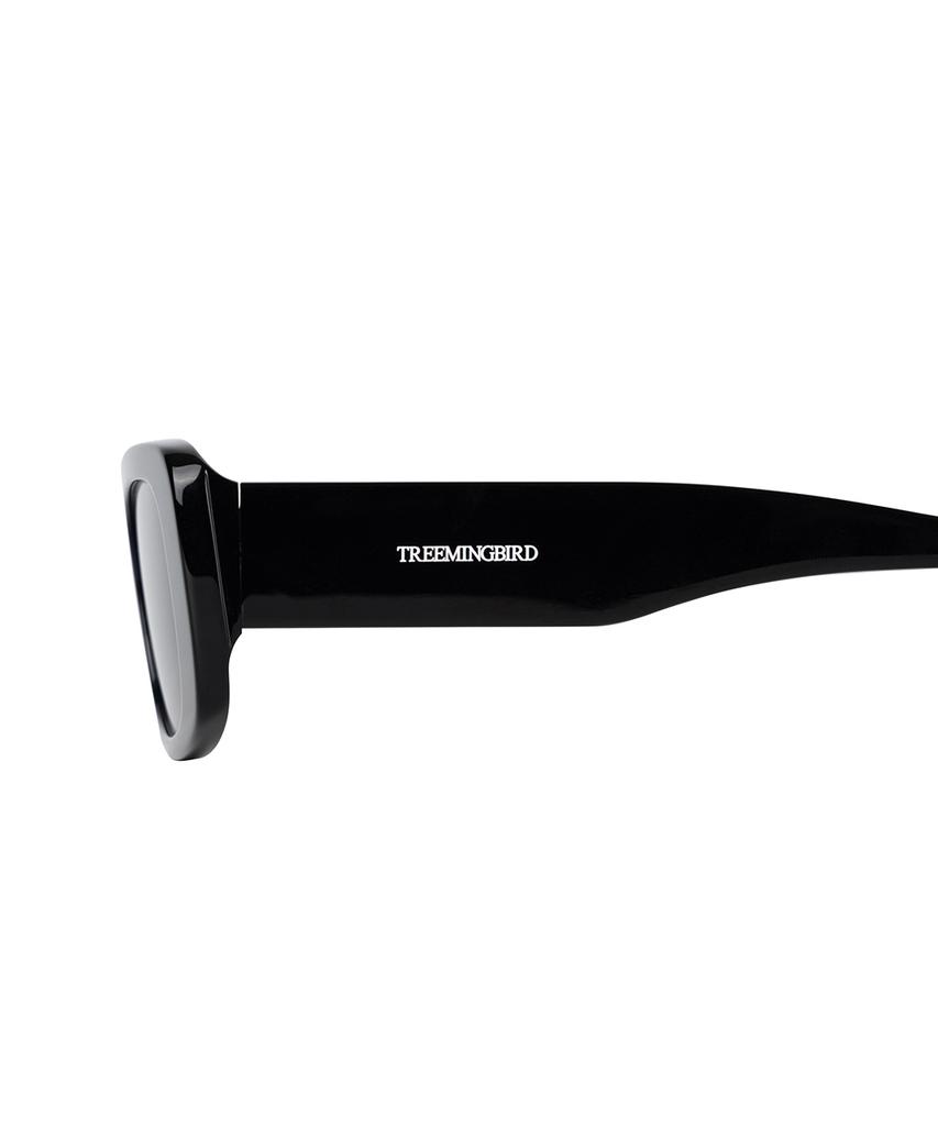 Teulimingbeodeu Classic Rectangle Sunglasses [ Black ]