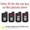 Car Key Case Full Cover Styling Accessories For Toyota RAV4 Highlander Avalon Sequoia Tundra Tacoma 4Runner Land Cruise Prius